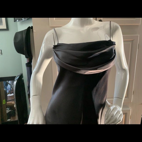 Jump s8 pewter lame sheer evening gown - Picture 1 of 5